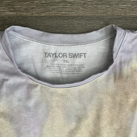 Taylor Swift 1989 Tie-dye sleeveless tunic Size 3XL Tunic Casual 80s 90s - Picture 3 of 7